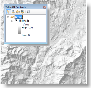 Stowe Hillshade basemap